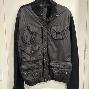 Ralph Lauren Black Label Black Bomber Jacket